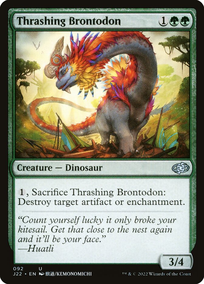 image Thrashing Brontodon