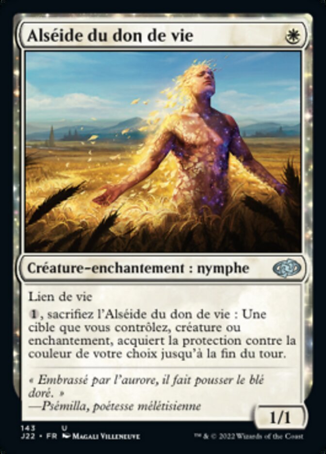 image Alséide du don de vie