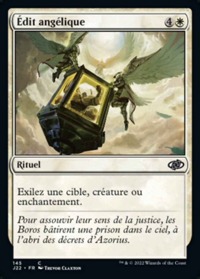 image Édit angélique