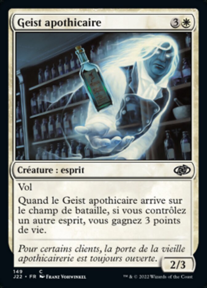 image Geist apothicaire
