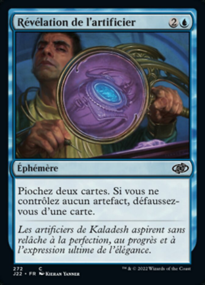 image Révélation de l'artificier