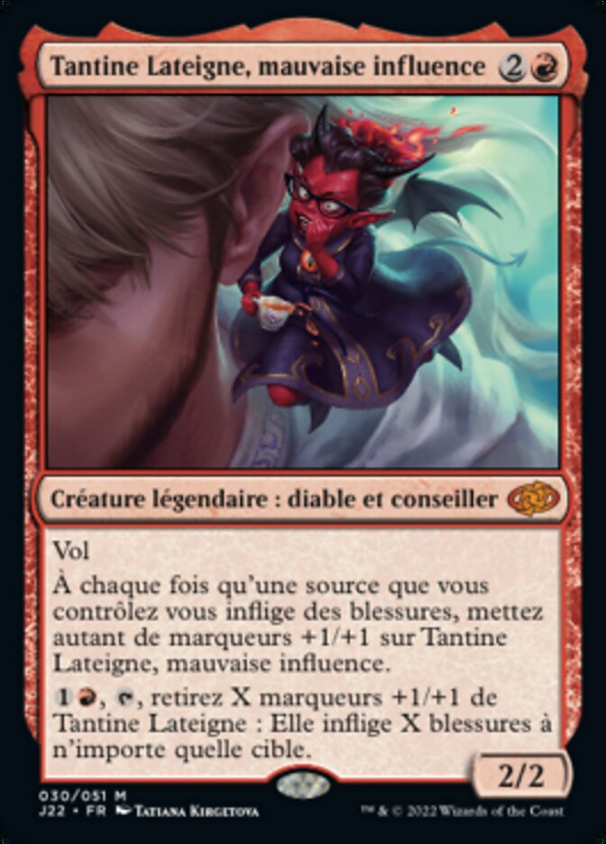 image Tantine Lateigne, mauvaise influence