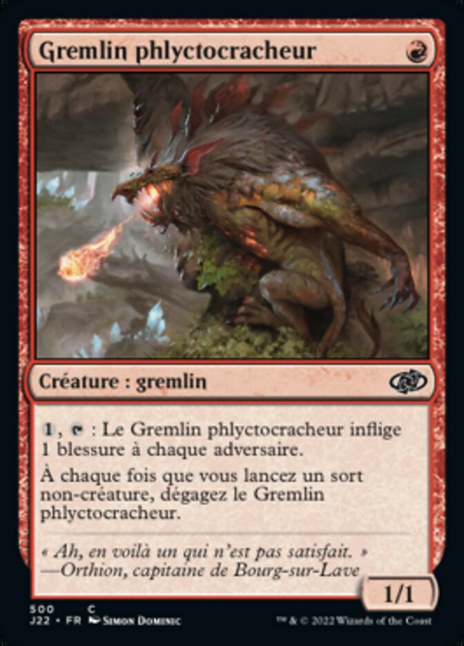 image Gremlin phlyctocracheur