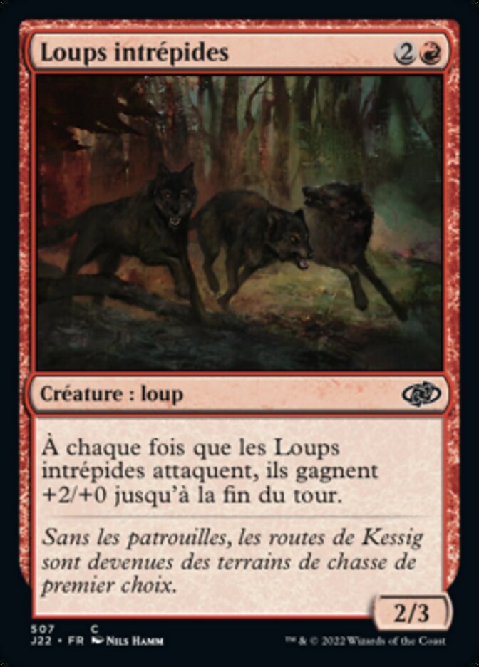image Loups intrépides