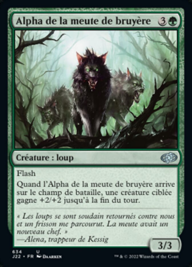 image Alpha de la meute de bruyère