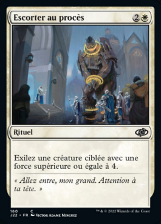 image Escorter au procès