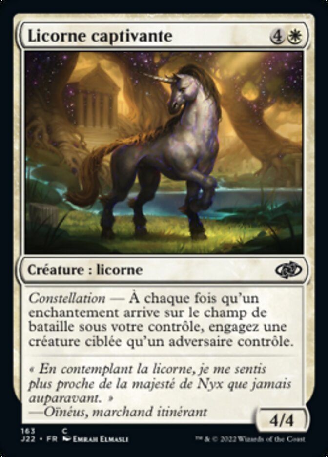 image Licorne captivante