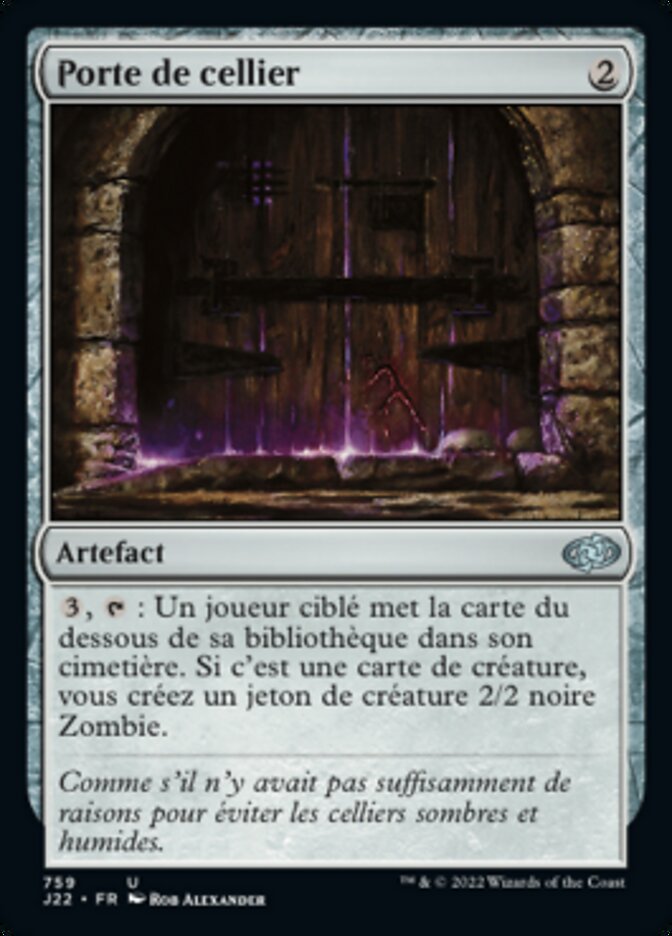 image Porte de cellier