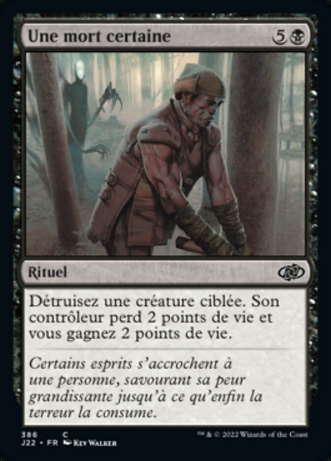 image Une mort certaine