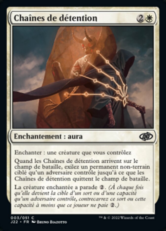 image Chaînes de détention