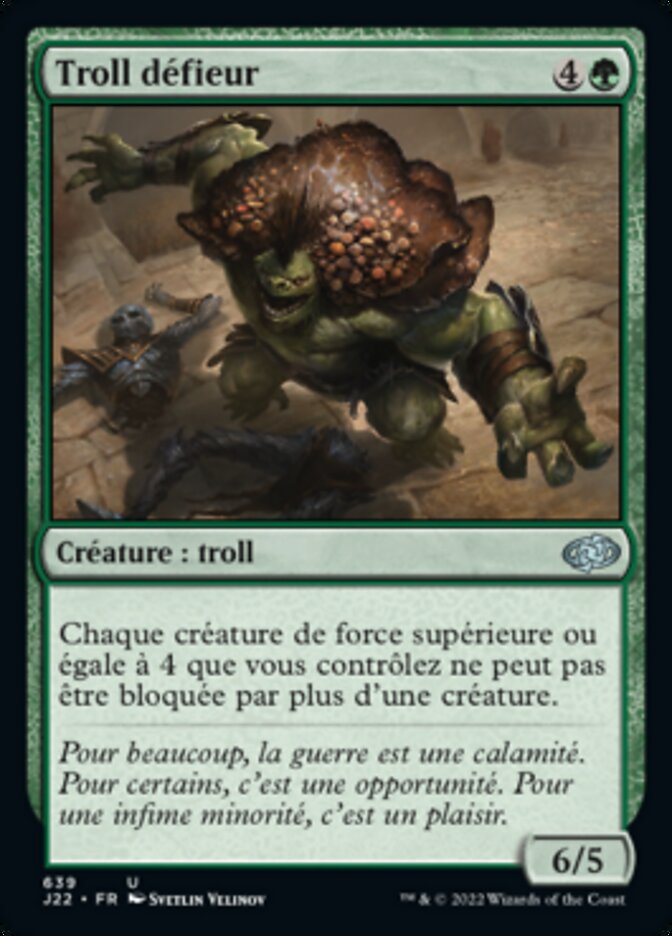 image Troll défieur