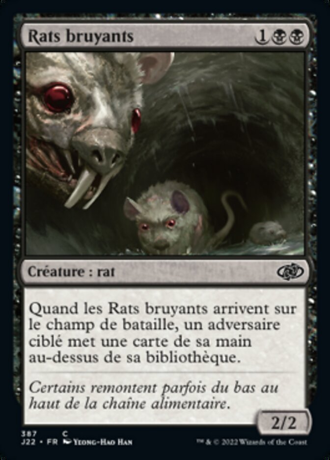 image Rats bruyants