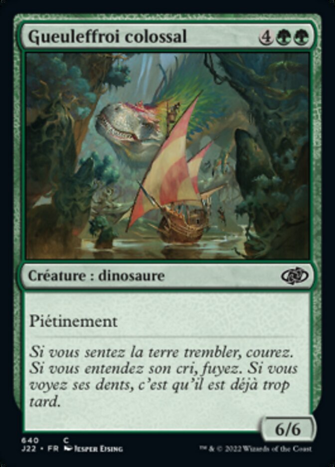 image Gueuleffroi colossal