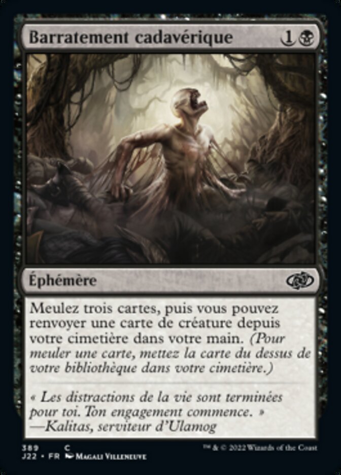 image Barratement cadavérique