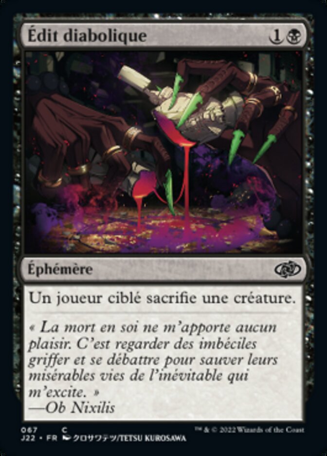 image Édit diabolique