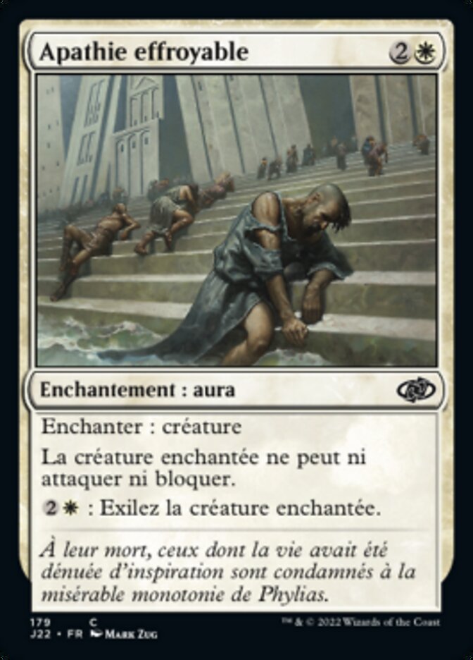 image Apathie effroyable