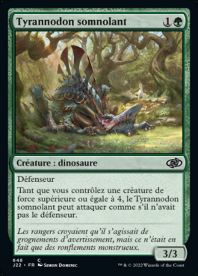 image Tyrannodon somnolant