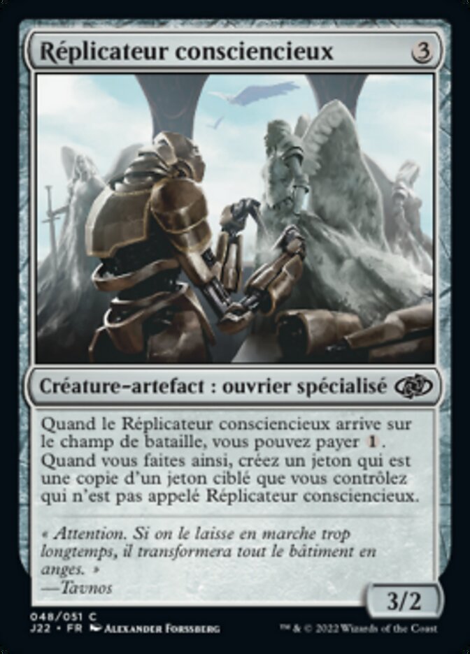 image Réplicateur consciencieux