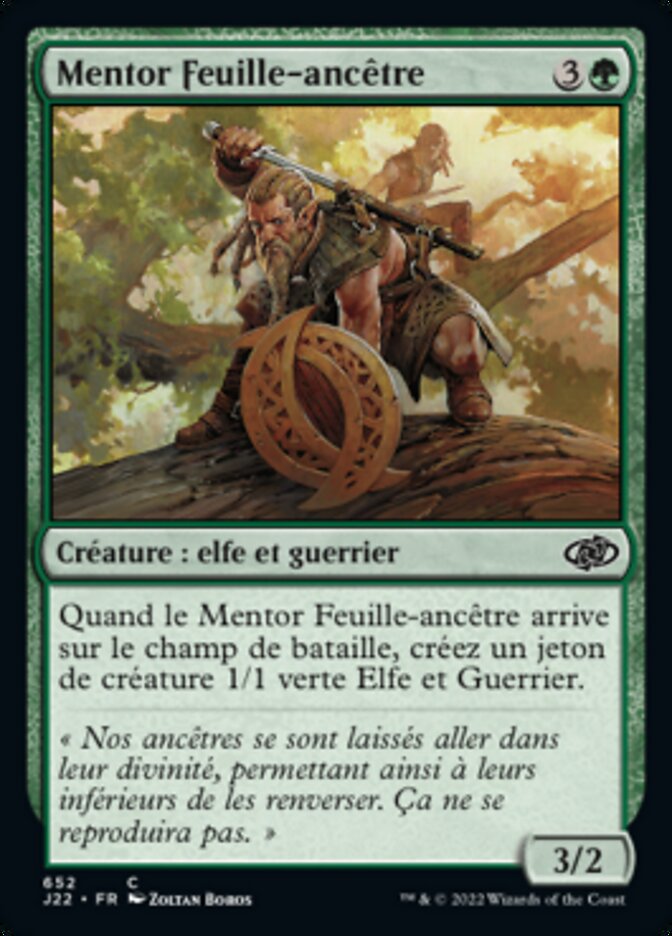 image Mentor Feuille-ancêtre