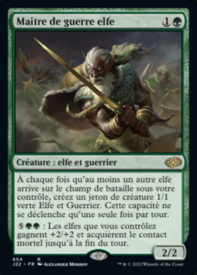 image Maître de guerre elfe
