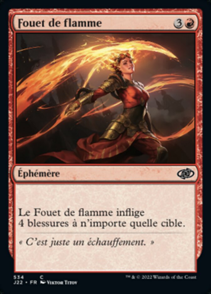 image Fouet de flamme