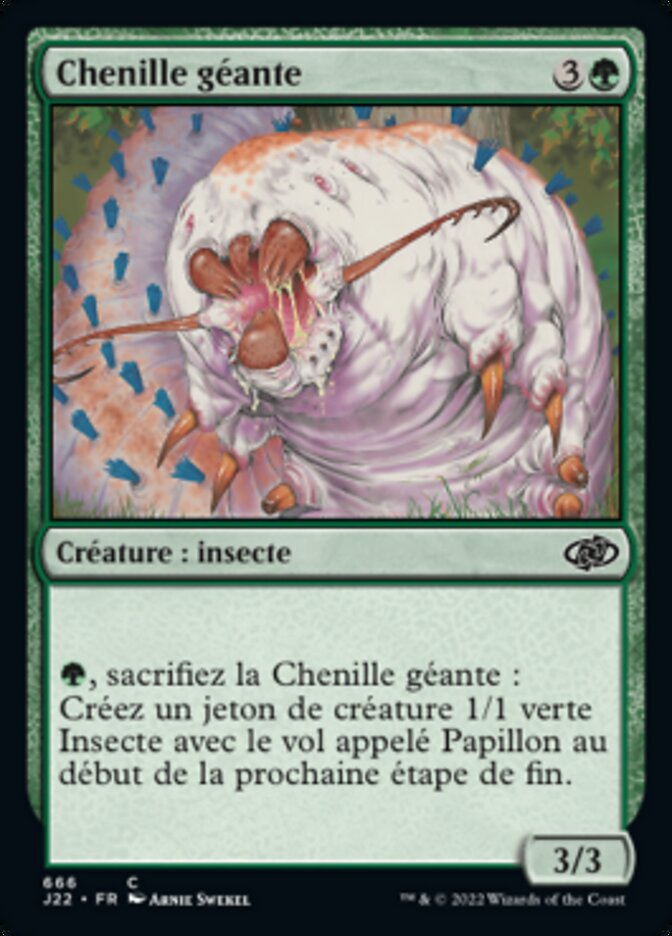 image Chenille géante
