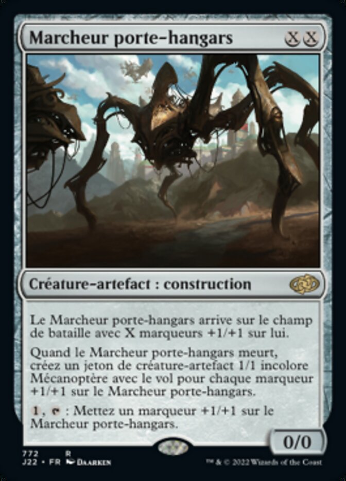 image Marcheur porte-hangars