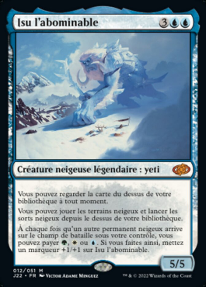 image Isu l'abominable