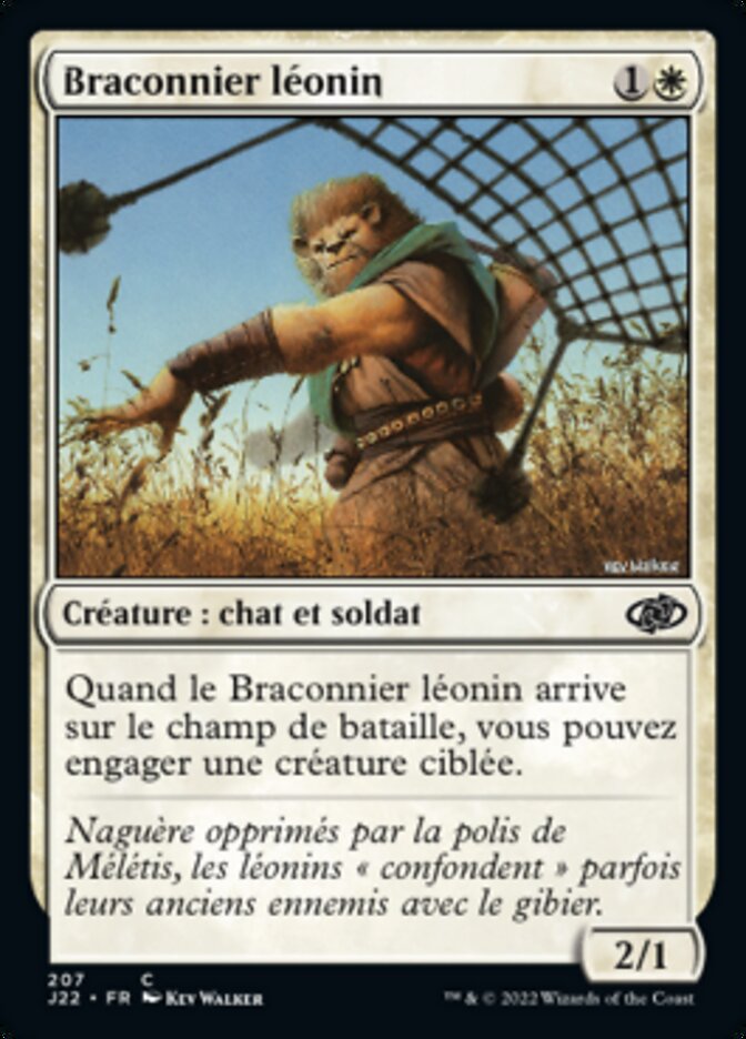 image Braconnier léonin