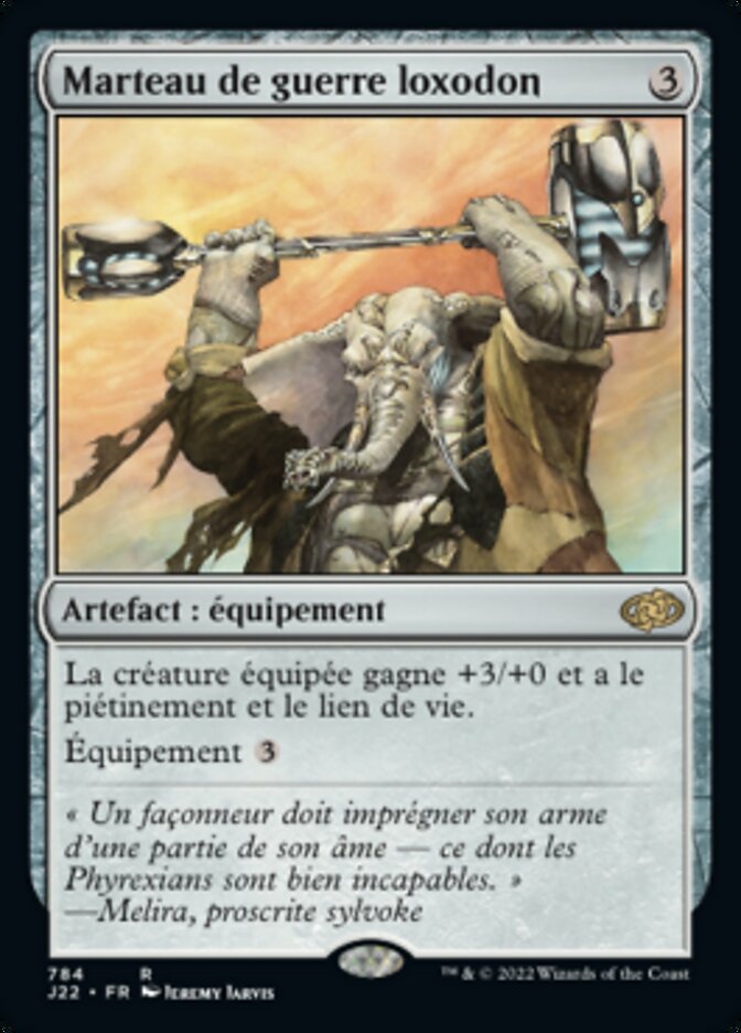 image Marteau de guerre loxodon