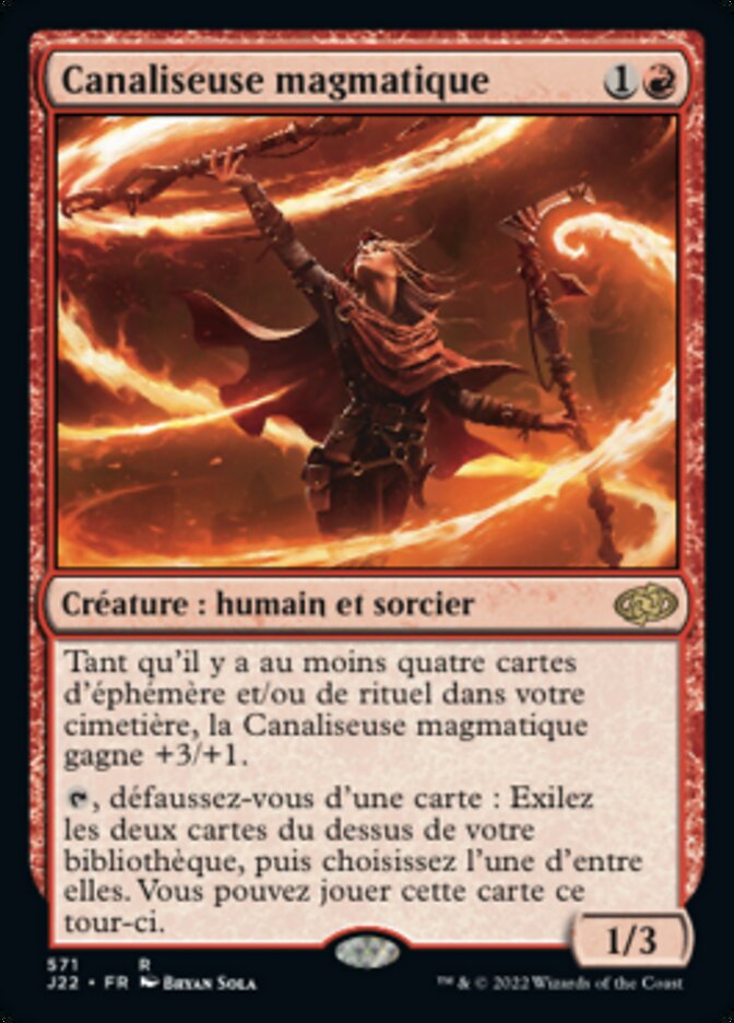 image Canaliseuse magmatique