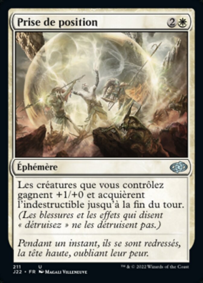 image Prise de position