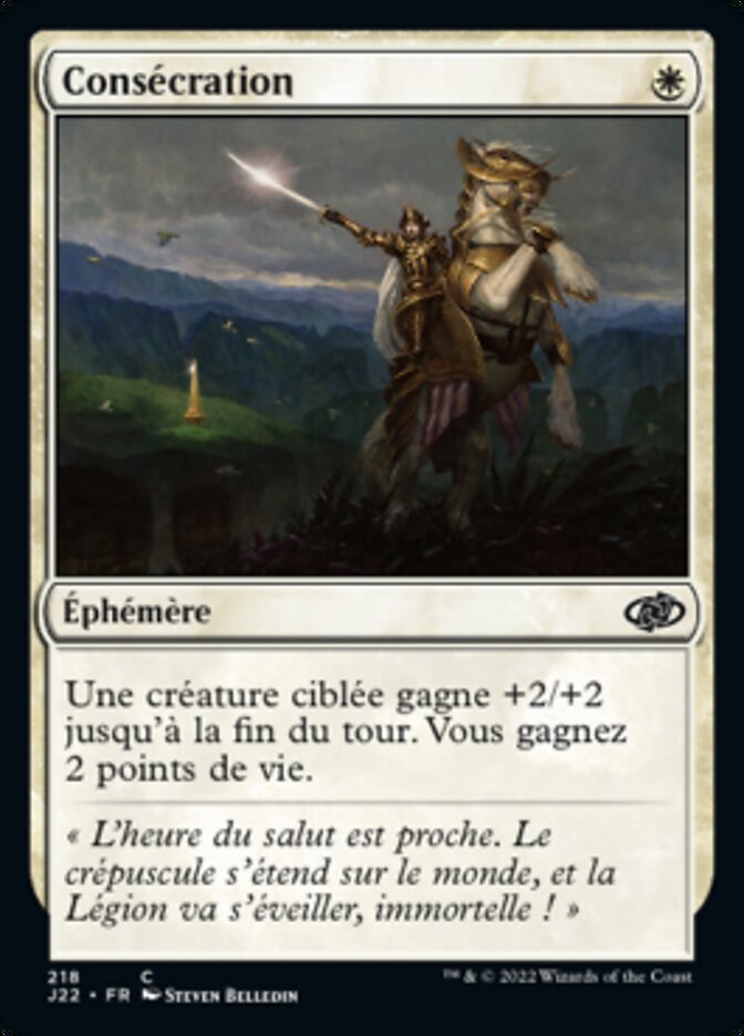 image Consécration
