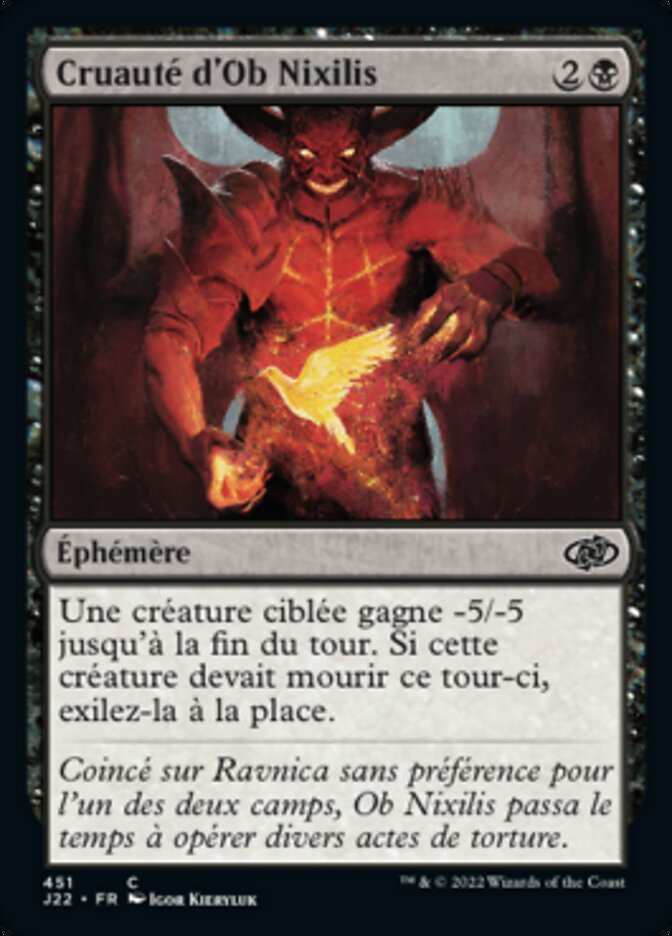 image Cruauté d'Ob Nixilis