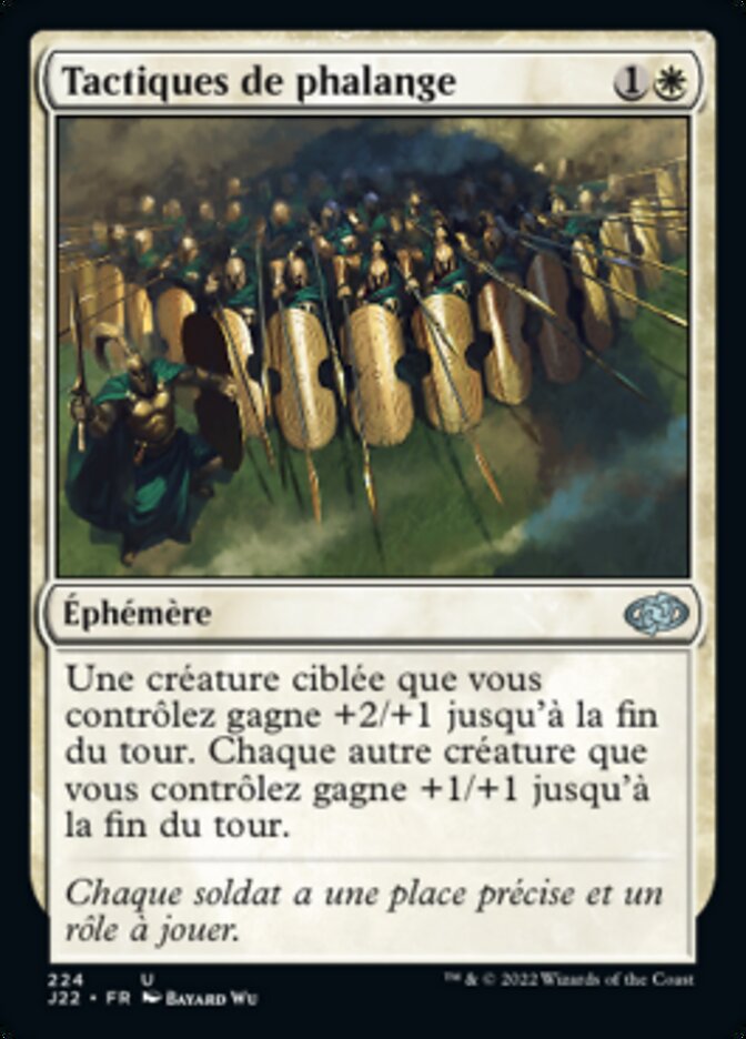image Tactiques de phalange