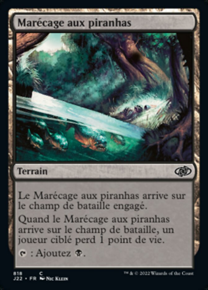 image Marécage aux piranhas