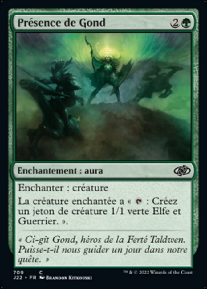 image Présence de Gond