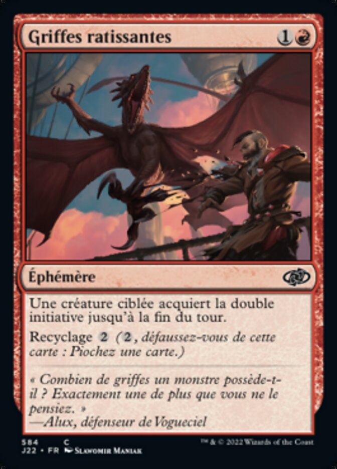 image Griffes ratissantes