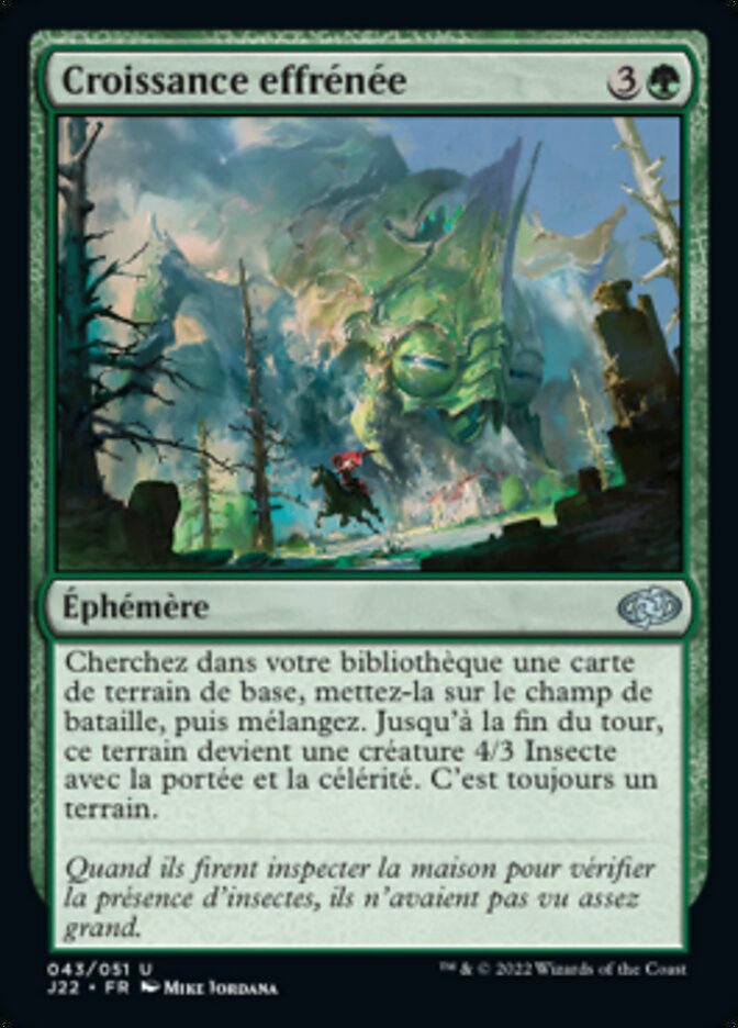 image Croissance effrénée