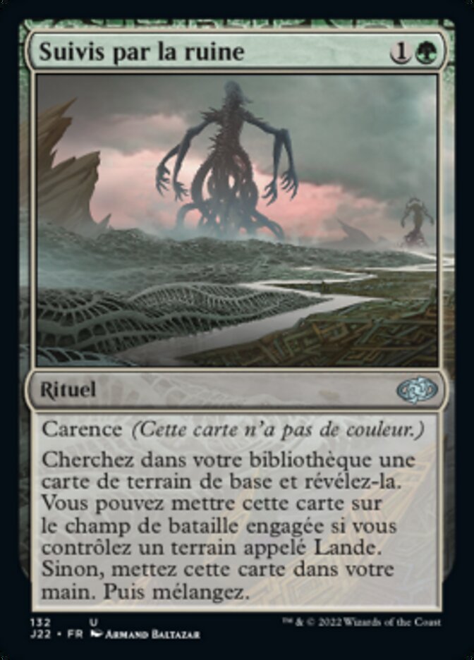 image Suivis par la ruine