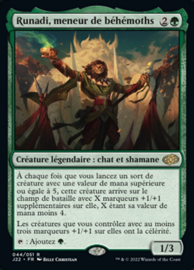 image Runadi, meneur de béhémoths