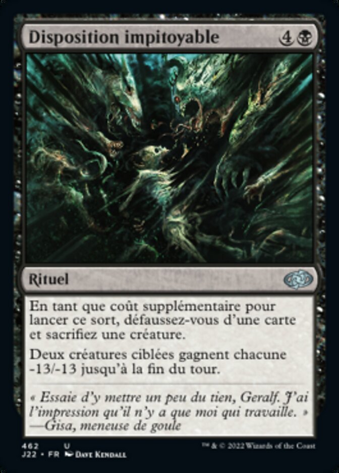 image Disposition impitoyable