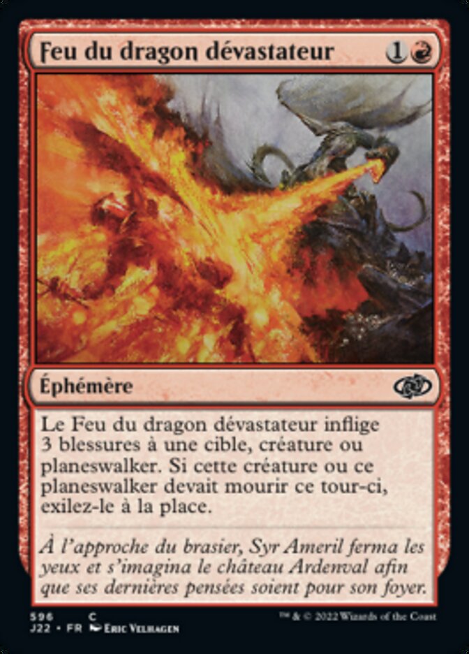 image Feu du dragon dévastateur