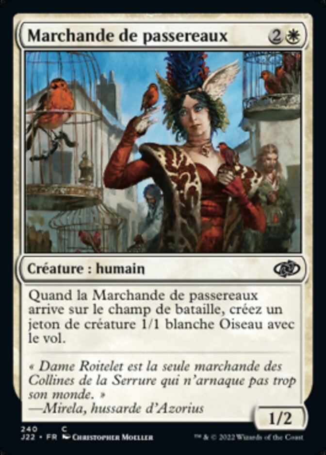 image Marchande de passereaux