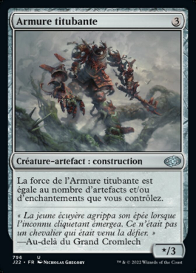 image Armure titubante