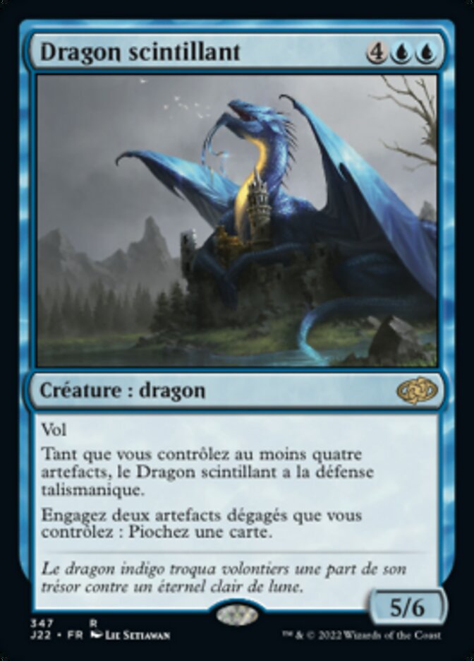 image Dragon scintillant