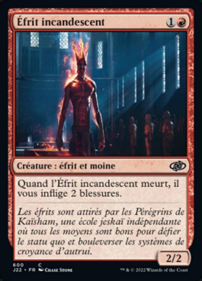 image Éfrit incandescent