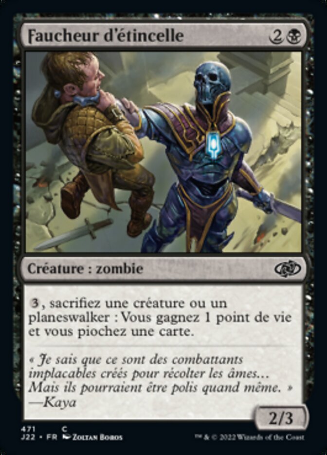 image Faucheur d'étincelle