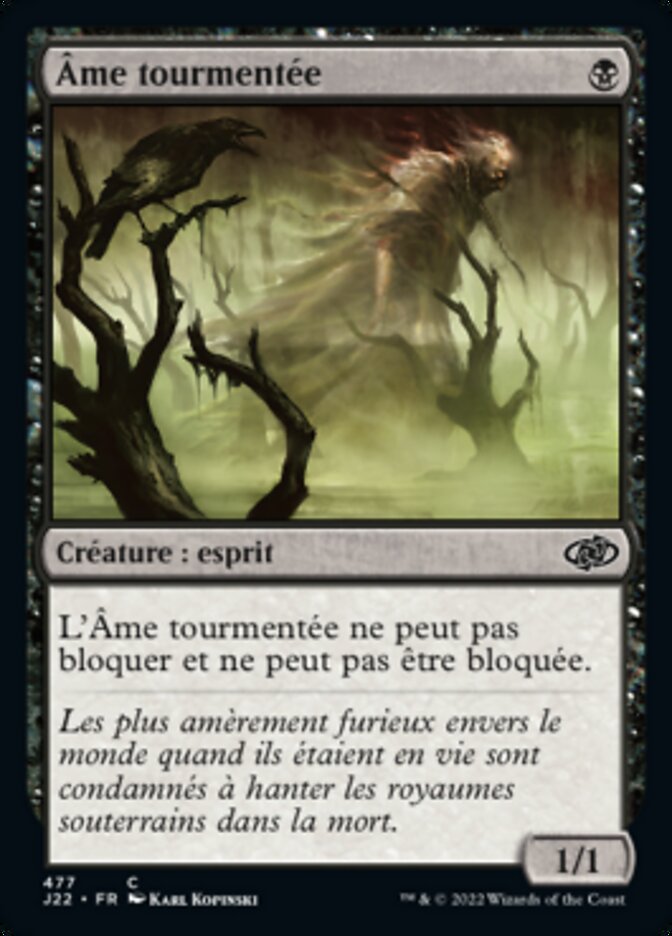 image Âme tourmentée