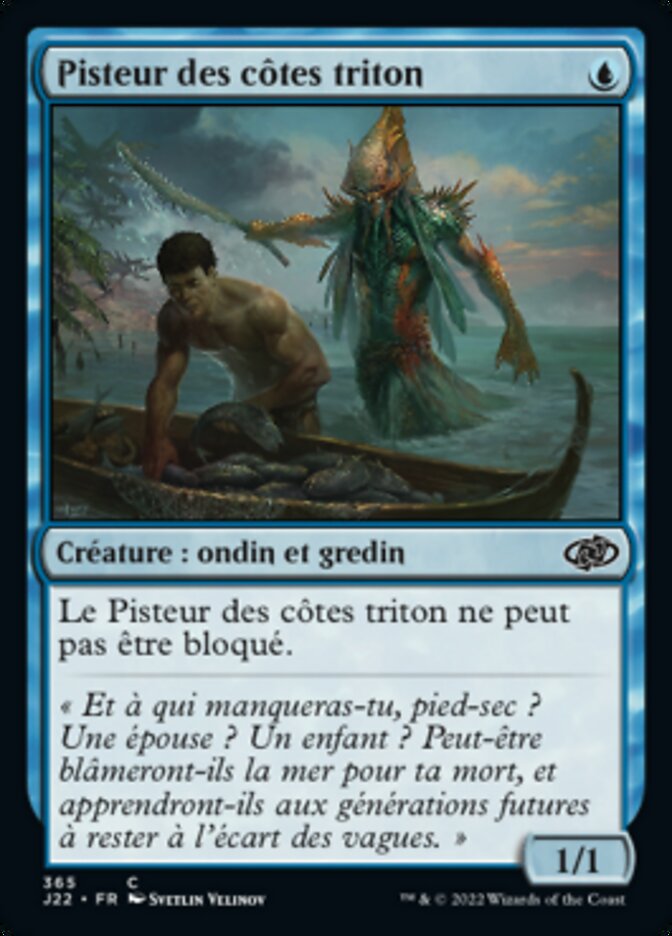 image Pisteur des côtes triton